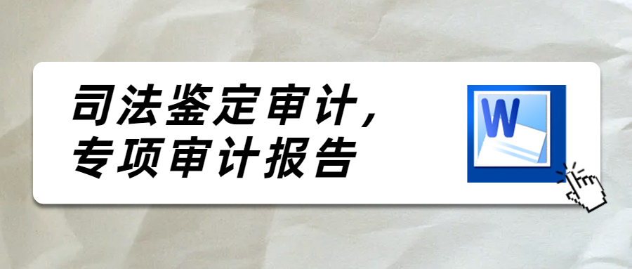 司法鉴定审计，鉴定报告.jpg